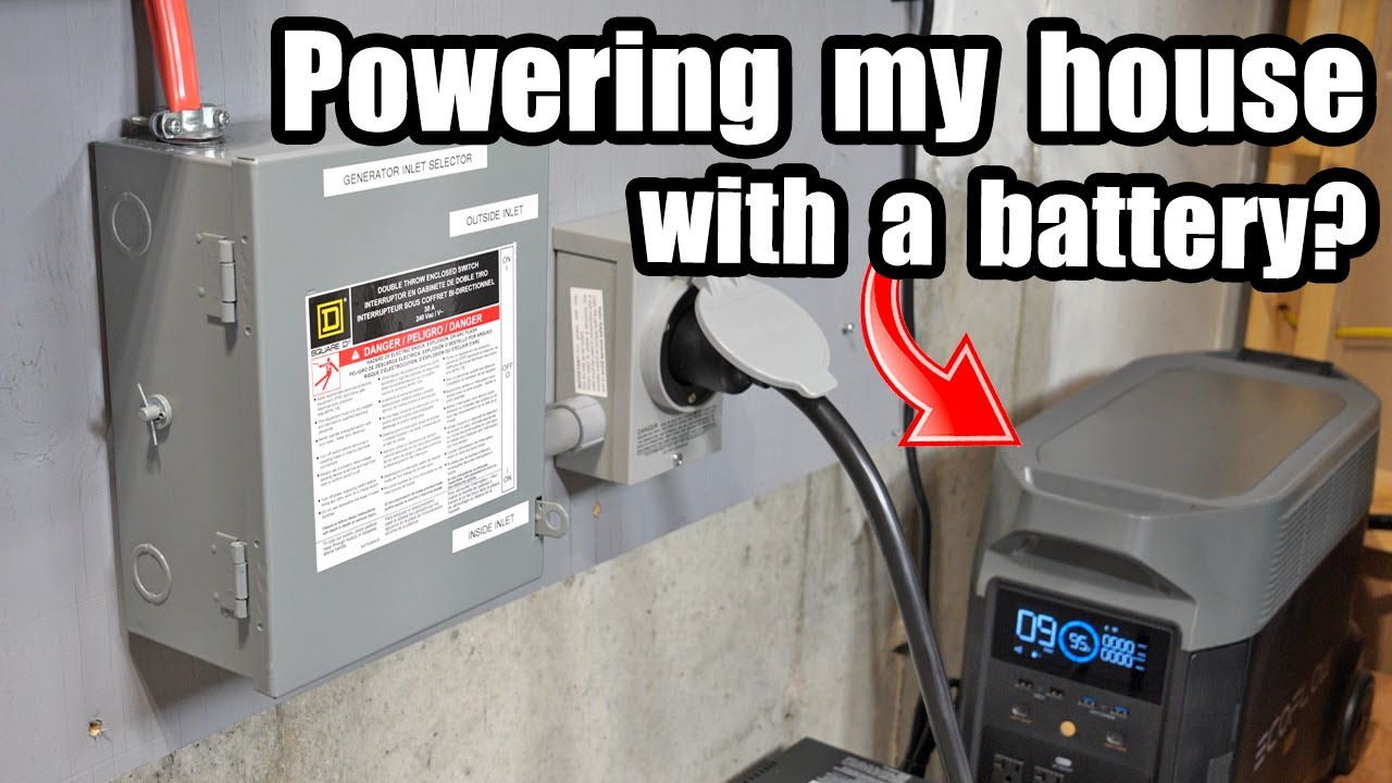 Can a Battery Powered Generator Run a House